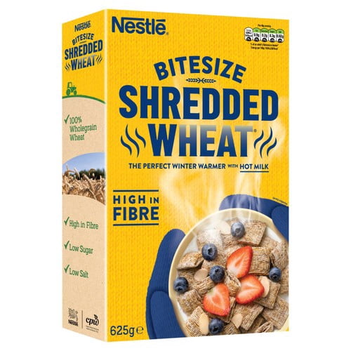 Shredded Wheat Bitesize Breakfast Cereal 625g, British Import (Pack of 3)