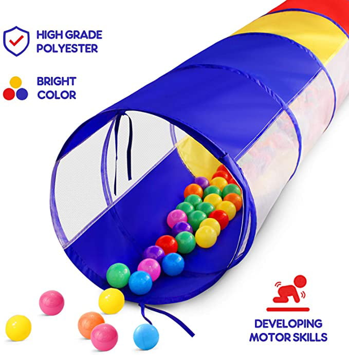 Play Tunnel Kids Tent Children Pop-up Toy Tube Poco Divo 6ft Shippin for sale online 