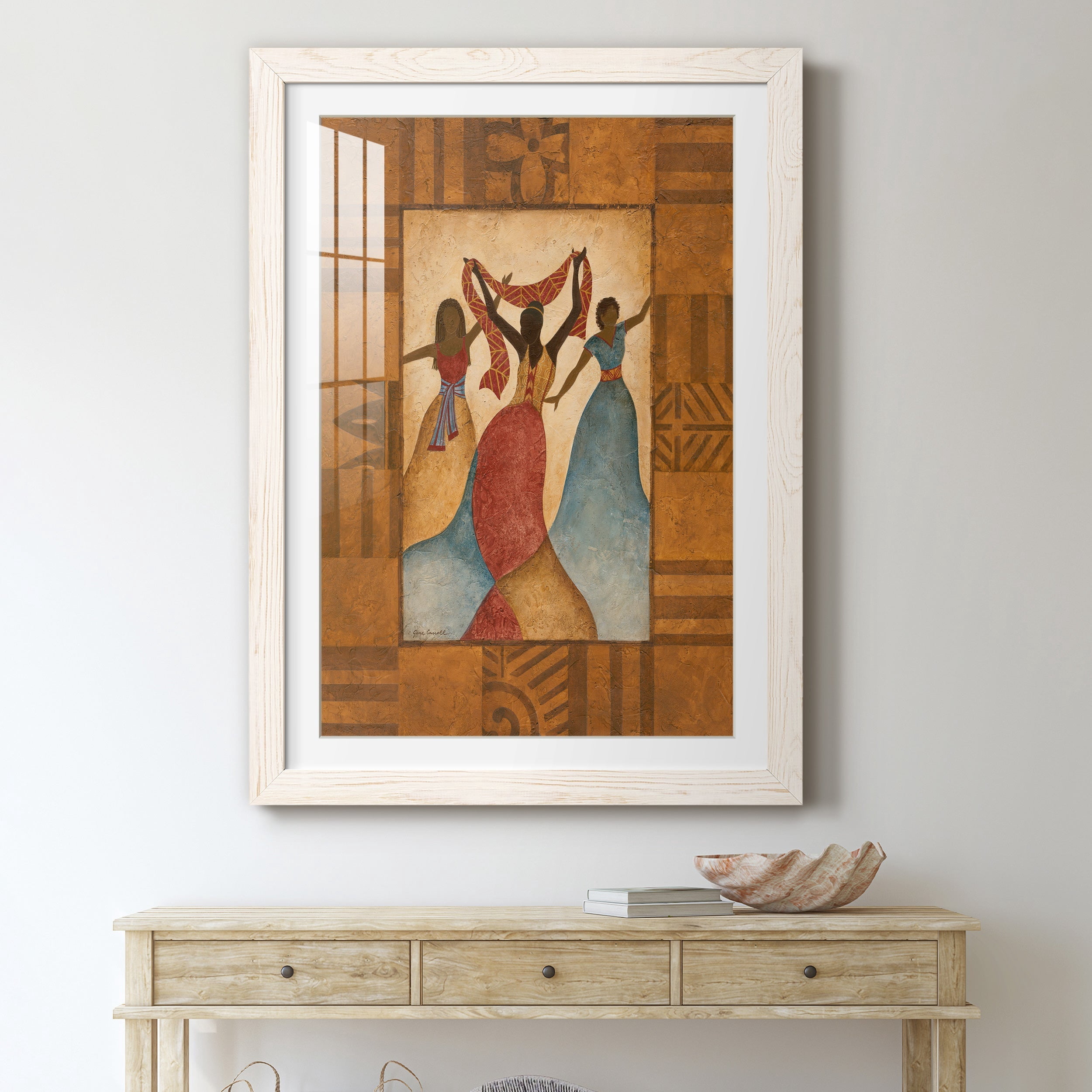 Rhythm - Premium Framed Print - Distressed Barnwood Frame - Ready to Hang