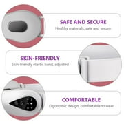 Electric V-Face Shaping Massager,Micro-Current Facial Lifting Slimming,V-Face-Lift Belt,Double Chin Shaping Massager,White