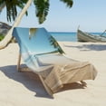 thumbnail image 2 of Beach Towel White Beach 3, 2 of 3