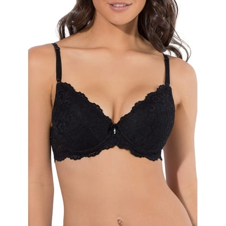 

Smart & Sexy Women s Signature Lace Push-up Bra Style-85046