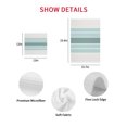 thumbnail image 7 of Teal Aqua Stripes Kitchen Dish Towels for Drying Dishes Set of 2, Modern Ombre Abstract Aesthetics Waffle Weave Microfiber Hand Tea Bathroom Towels Quick Dry & Absorbent Towel 15.7x23.6, 7 of 7