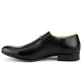 thumbnail image 2 of J'aime Aldo Majestic Men's 19592 Casual Dress Leather Lining Slip On Loafers Shoes, Black Waxi, 9.5, 2 of 3
