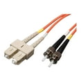 thumbnail image 1 of Eaton Tripp Lite Series Duplex Multimode 62.5/125 Fiber Patch Cable (SC/ST), 2M (6 ft.) - Network cable - SC multi-mode (M) to ST multi-mode (M) - 1.8 m - fiber optic - duplex, 1 of 3