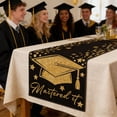 thumbnail image 7 of FENGGHAO Class of 2026 Graduation Table Runner Congrats Grad College High School Party Decor Linen-Like Polyester 13x72 Inch, 7 of 7