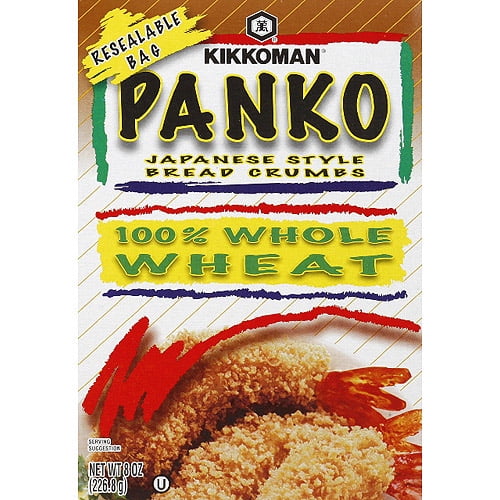 Kikkoman Panko Japanese Style Bread Crumbs, 8 oz, (Pack of 12