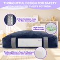 thumbnail image 4 of Almohadillas sensoriales Crash Mat FINCOME para niños con bloques de espuma, 4 of 8