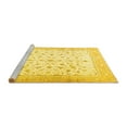 thumbnail image 2 of Ahgly Company Machine Washable Indoor Rectangle Persian Yellow Traditional Area Rugs, 4' x 6', 2 of 4