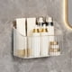 thumbnail image 5 of Organizador de ducha de pared, estante de plástico transparente, caja adhesiva para colgar, para baño y cocina, almacenamiento de cepillos de dientes, diseño moderno, uso doméstico. Blahzhy, 5 of 7