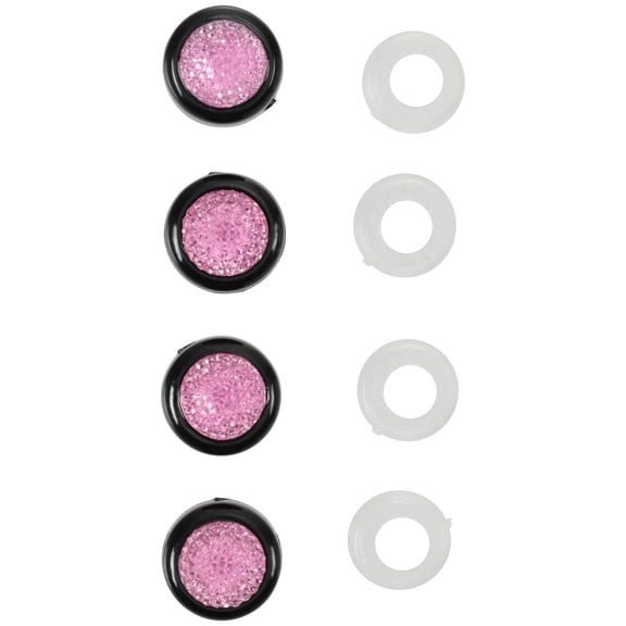 Cruiser Accessories® Bling Pink Fastener Caps 4 ct Pack