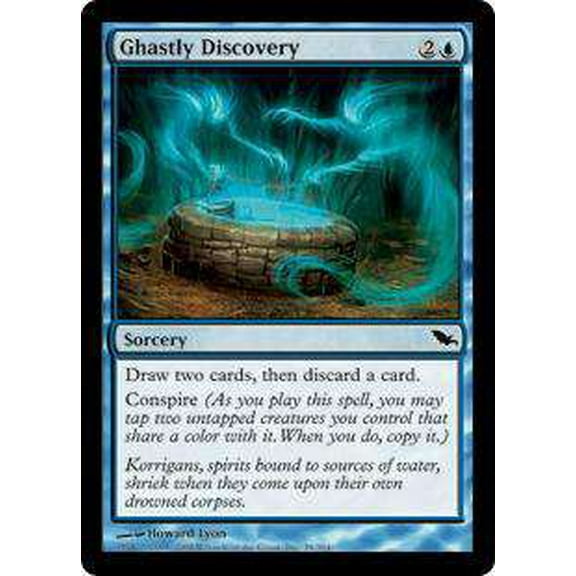 MtG Shadowmoor Common Ghastly Discovery #39