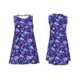 thumbnail image 7 of Goofa Skull daisy purple for Summer Dresses for Women – Beach Floral Sundress, Casual Pockets Boho Tank Dress for Hot Days, 7 of 7
