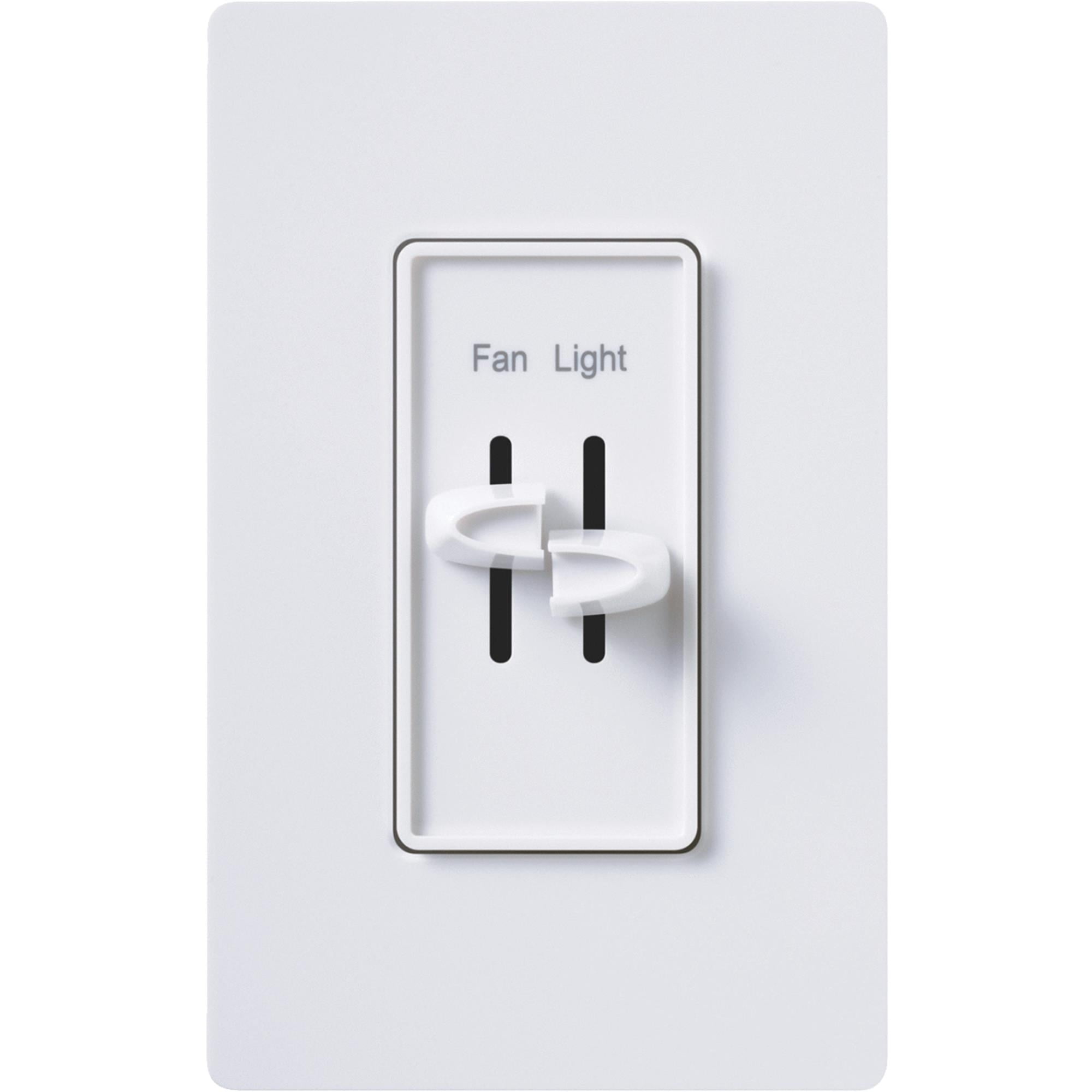 Lutron Skylark Fan and Light Slide Dimmer Switch by Lutron