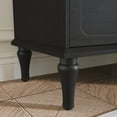 thumbnail image 6 of HLR 40" Mid-century 5 Drawer Dresser for Bedroom,  Wooden Dressers & Chest of Drawers, Black, 6 of 13