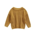 thumbnail image 1 of 0-9M otoño nueva ropa para bebés, niños y niñas, suéter para bebés, suéter de punto para niños pequeños, prendas de punto para recién nacidos, jersey de algodón de manga larga para bebés, Tops Tan Jianjun unisex, 1 of 2