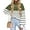 Armygreen, variant on Women's 2026 Fall Fashion Turtleneck Long Sleeve Striped Ribbed Knit Loose Pullover Sweater Tops