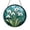 Acrylic 3.5 Inch, variant on Snowdrop Flower Window Ornament, Decorative Faux Stained Glass Style Hanging Art for Home Window Spaces