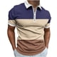 thumbnail image 2 of pstuiky camisetas de hombre, Camiseta de manga corta con botones y cuello alto para hombre ropa de hombre s, 2 of 5