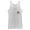 White Heather, variant on Women's Cruella Rebel Heart  Racerback Tank Top Gray Heather Large