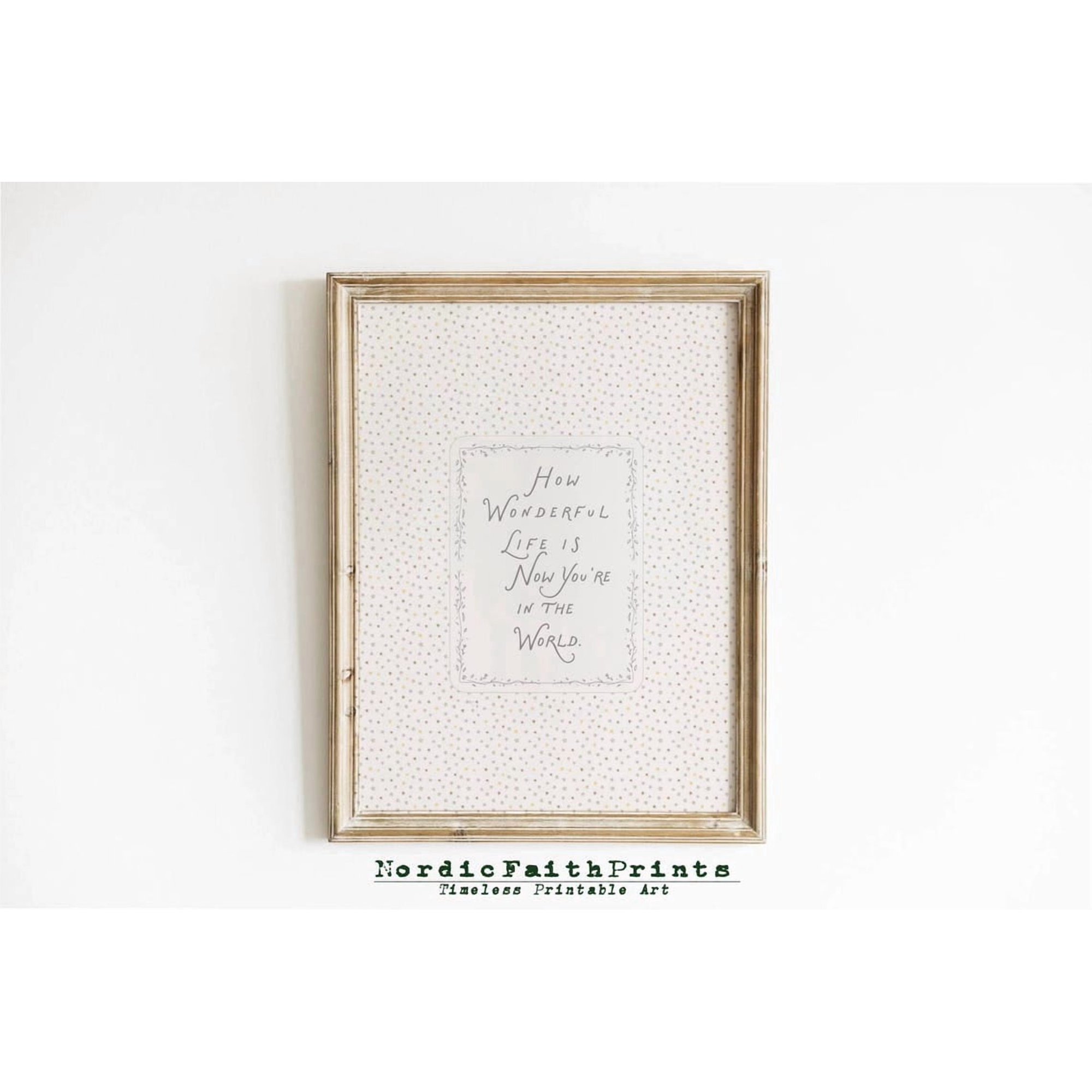 Baby Boy Quote Wall Art Print Vintage Nursery Decor