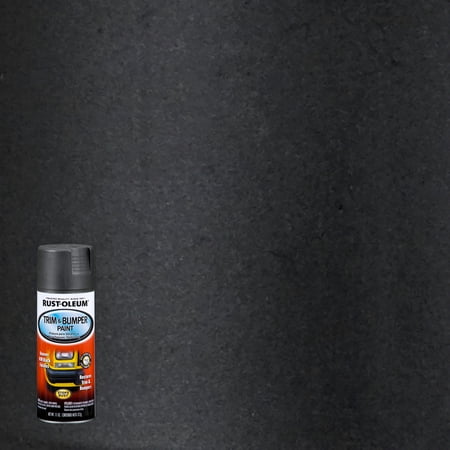 Rust-Oleum Automotive Trim and Bumper Matte Spray Paint, Black, 11 oz