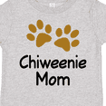 thumbnail image 4 of Inktastic Chiweenie Mom Paw Print Girls Toddler T-Shirt, 4 of 5