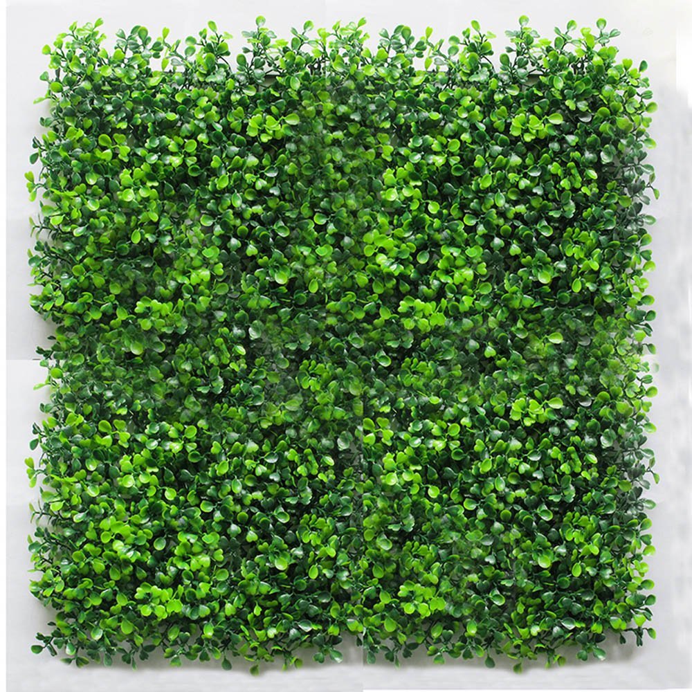 Artificial Boxwood Leaf Garden Fence Antiuv Indoor/outdoor Deco Hedge