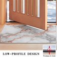 thumbnail image 3 of Gray Rose Gold Marble Pattern Door Rugs,Washable Non Slip Door Mats Indoor,Decorative Door Mats,Entry Mat Indoor for Entrance,Bedroom,Kitchen,Bathroom,17"x30", 3 of 6