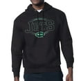 thumbnail image 3 of Men's Starter Black New York Jets Team Track Graphic Pullover Hoodie, 3 of 3