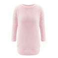 thumbnail image 6 of Honeeladyy Womens Fleece Tunic Pullover Tops Long Sherpa Dress Fuzzy Sweatshirts Fluffy Casual Loose Outwear with Pockets Christmas Gift, 6 of 8