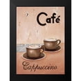 thumbnail image 2 of Hedy 11x14 Black Modern Framed Museum Art Print Titled - Cappuccino grande, 2 of 5