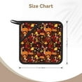Sikiie Warm Forest Plants and Deer Pot Holders Kitchen Insulation Mats