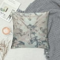thumbnail image 2 of FUMJ  Satin Pillowcase for Hair &amp; Skin Softer Than Pillow Cases, Cooling Satin Pillowcase with Zipper, Pillow Case Cover, Satin Pillow Cases Standard Size,Champagne Butterfly, 2 of 5