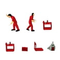 thumbnail image 3 of Small Scale Construction Worker Figure Excellent For Scene Building, 3 of 13
