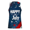 thumbnail image 4 of Cmfcve Men's Oversize Summer Vest Independence Day Printed Casual Tank Top Sleeveless Round Neck Hawaiian Vests, 4 of 4