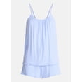 thumbnail image 6 of Joyspun Women’s Modal-Blend Ruffle Trim Cami and Shorts Sleepwear Set, 2-Piece, Sizes XS-3X, 6 of 6