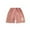 Brick Red, variant on HXWCHs Girls Thermal Pants Summer Elastic Waist Casual Play Shorts for toddlers Comfortable Breathable Kids Beach Daily Wear 12-18 Months Grey