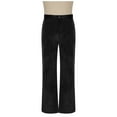 thumbnail image 7 of Dovford Mens Bell Bottom Pants 70s Disco Outfits Slim Fit Velvet Retro Flared Trousers Party Jogger Pants, 7 of 7