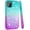 Green/Purple, variant on Mignova iPhone 11 Pro Max 6.5 inch flash housing, [Sparkling Diamond] Gradient Flash Liquid Smoothing diamond flowing liquid floating shockproof shell(Blue/Purple)