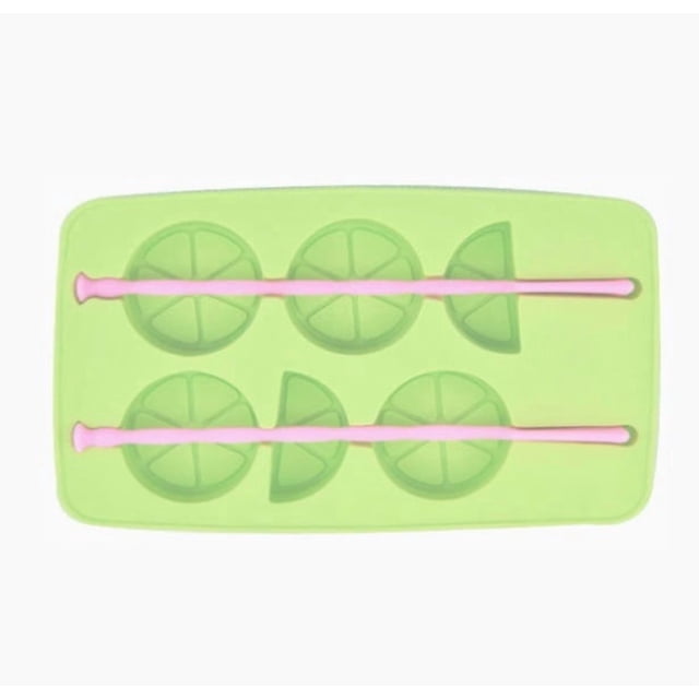 2 piezas de molde de helado de haws confitados, molde artístico de silicona for prensar, molde casero DIY de fácil liberación, bandeja de hielo creativa for niños lindos