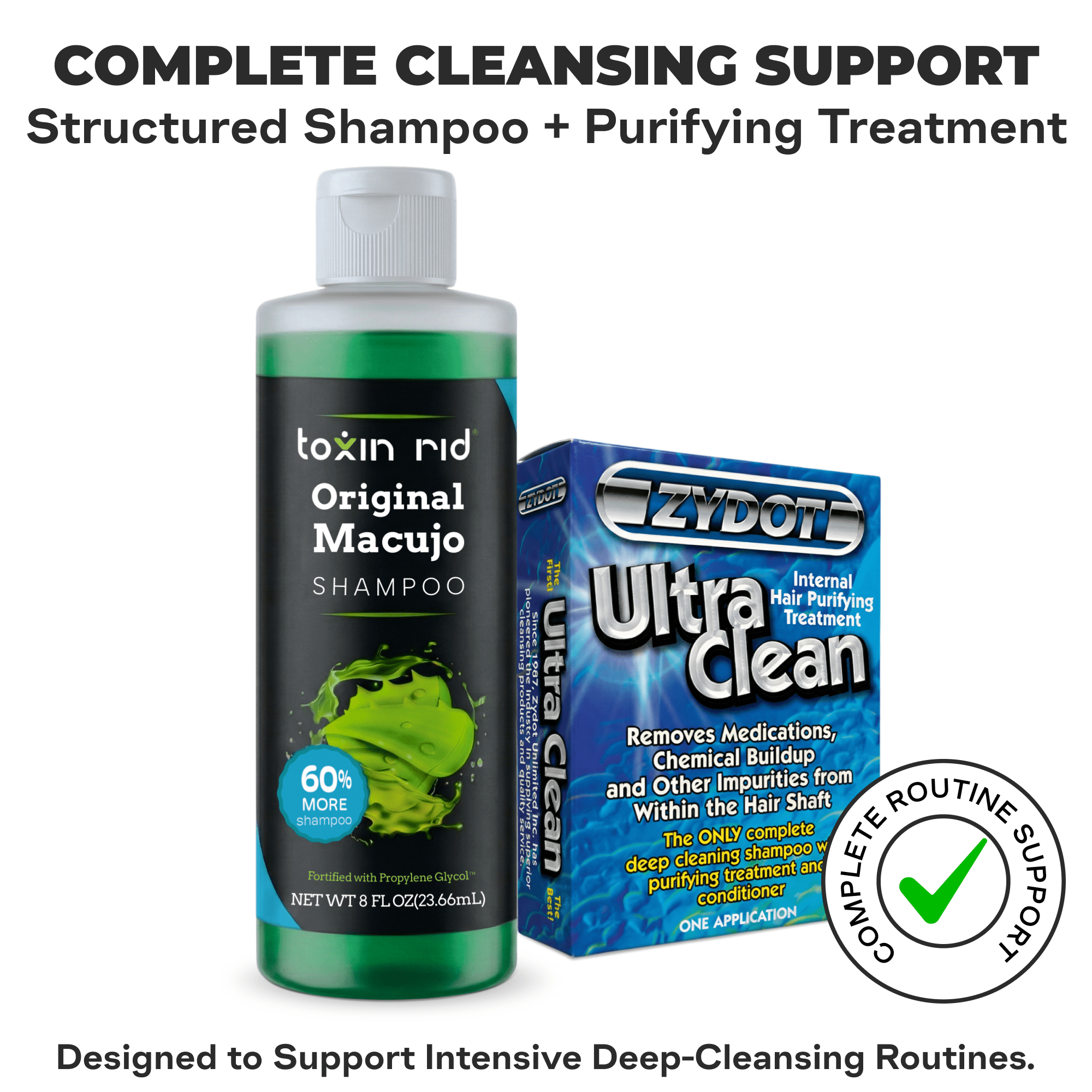 Toxin Rid Macujo Aloe Shampoo | Scalp Detox | Zydot Ultra Clean -  Walmart.com