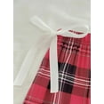 thumbnail image 6 of ebukurty Red Plaid Pajama Pants Straight Leg Comfortable Lounge Homewear, Size M/XL, 6 of 6