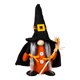 thumbnail image 2 of Xihbxyly Gnomo de Halloween, Diseño de Bruja con Sombrero de Copa, Decoración de Tela Única, Ambiente Festivo para El Hogar y La Oficina, Perfecto para Repisas, Escritorios o Estantes, 3.55 X 2.76 X, 2 of 5
