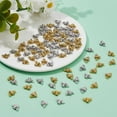 thumbnail image 4 of 1set 100pcs 2 colors style Alloy Beads Bees Antique Silver & Antique Golden 9x13x3.5mm Hole: 1.6mm 100pcs/set, 4 of 6