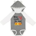thumbnail image 3 of Inktastic When God Made Me He Said Ta-da Boys or Girls Long Sleeve Baby Bodysuit, 3 of 5
