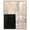 Silver Frame, variant on Coal Dust Canvas Modern Boho by Art Remedy, White Frame, 36" x 45"