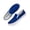 Blue, variant on Low-Top Slip Ons Women's Fashion Sneakers Casual Canvas Sneakers for Women Comfortable Flats Breathable Padded Insole Slip on Sneakers Women Low Slip on Shoes