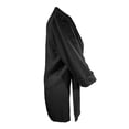 thumbnail image 3 of Saco George para Dama, Largo con Botones Negro Talla M, 3 of 4