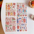 thumbnail image 4 of Sticker Pack Cute Handbook Journal Korean Cartoon Creative Waterproof 4pcs, 4 of 5